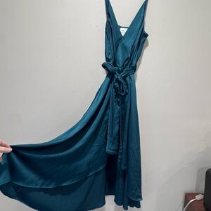 Hello Molly Deep Teal Dress